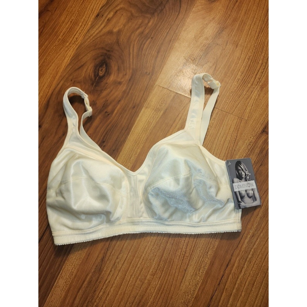 Dominique Bra Womens 36C Beige Wireless Non-Padded T-Shirt Bra 94793